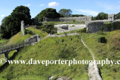 The ruins of Castle Acre Castle