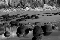 The beach and Brownstone Cliffs, Hunstanton