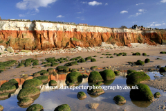 The beach and Brownstone Cliffs, Hunstanton