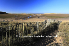 Sand Dunes on Holkham Bay Beach