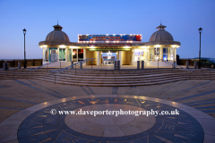 Summer, promenade and Pavilion Theatre, Cromer