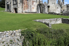 Ruins of Castle Acre Priory, Castle Acre village