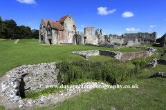 Ruins of Castle Acre Priory, Castle Acre village