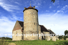 St Andrews Church in the village of Little Snoring