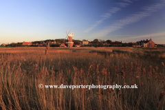 Sunset, Cley Windmill, Cley-next-the-Sea village