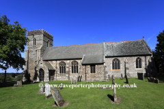 Summer, All Saints church, Shouldham village