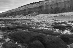 Brownstone and Chalk Cliffs; Hunstanton