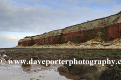 Brownstone and Chalk Cliffs; Hunstanton
