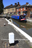 Narrowboats, Grand Union Canal, Stoke Bruerne