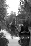 Narrowboats, Grand Union Canal, Braunston village