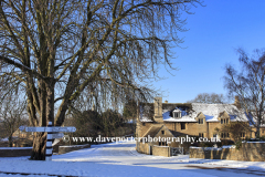 Winter snow; Duddington village