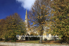 Autumn, St Marys church, Nassington village