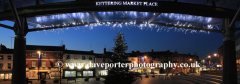 Christmas lights, Market Place, Kettering town