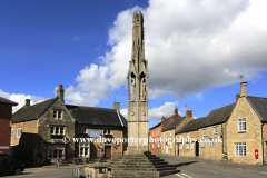 The Queen Eleanor Cross in the village of Geddington