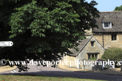 Stone cottages in Duddington village