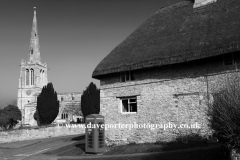 St Nicholas church, Bulwick village