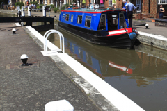 Narrowboats, Grand Union Canal, Stoke Bruerne