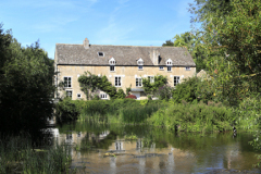 The watermill, river Nene, Wadenhoe village