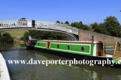 Narrowboats, Grand Union Canal, Braunston village