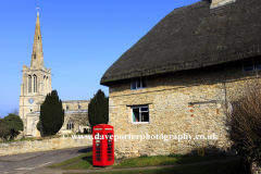 St Nicholas church, Bulwick village