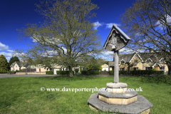 Spring, Laxton village green