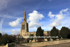 St Nicholas church, Bulwick village