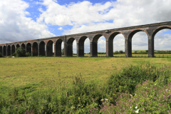 The Harringworth railway viaduct