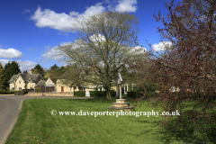 Summer view, Laxton village green