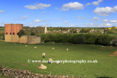 Summer view, Brick kilns above Wakerley village