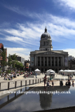 The Council House building and fountains, Nottingham