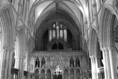 Interior of Southwell Minster, Southwell town
