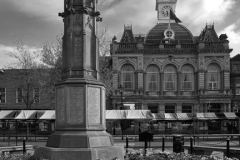 The war memorial, market town of Retford