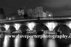 Dusk, the ruins of Newark Castle, Newark on Trent