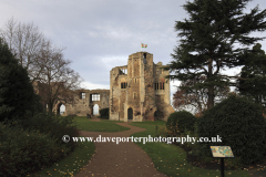 The ruins of Newark Castle, Newark on Trent