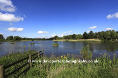 View of the lake at Rushcliffe Country Park