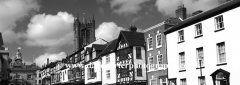 Town centre view, Ludlow town