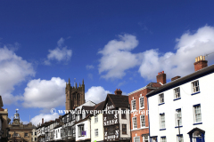 Town centre view, Ludlow town