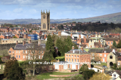 St Laurences parish church, Ludlow town