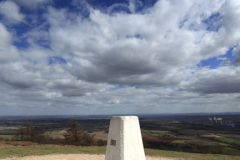 summit of Wrekin Hill ancient hill fort