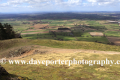 Shropshire plains from the Wrekin Hill hill fort