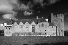 Stokesay Castle manor house, Craven Arms village