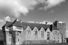 Stokesay Castle manor house, Craven Arms village