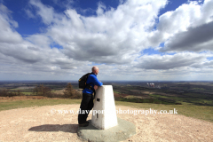 summit of Wrekin Hill ancient hill fort