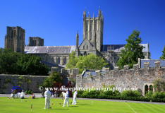 Croquet at Bishops Palace, Wells City