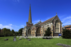 Summer, St Marys parish church, Bridgwater town