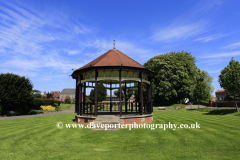 The Bandstand, Blake Park gardens, Bridgwater