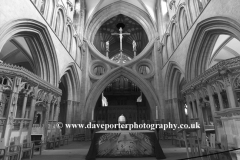 The Main Aisle of Wells Cathedral church