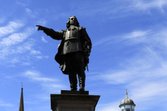 The Robert Blake Statue, Cornhill, Bridgwater