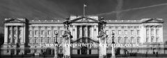 Frontage of Buckingham Palace, St James