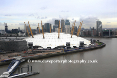 Millenium Dome from the Emirates Air Line
